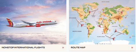Air India Where We Fly