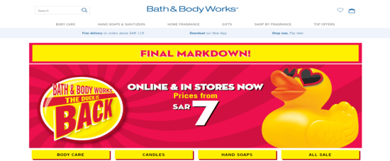 Bath and Body Works KSA