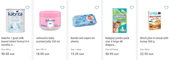 Carrefour Baby Products