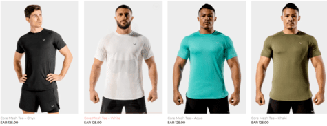 Squat Wolf Men’s Gym T-Shirts