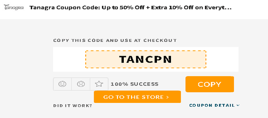 Copy Tanagra Promo Code